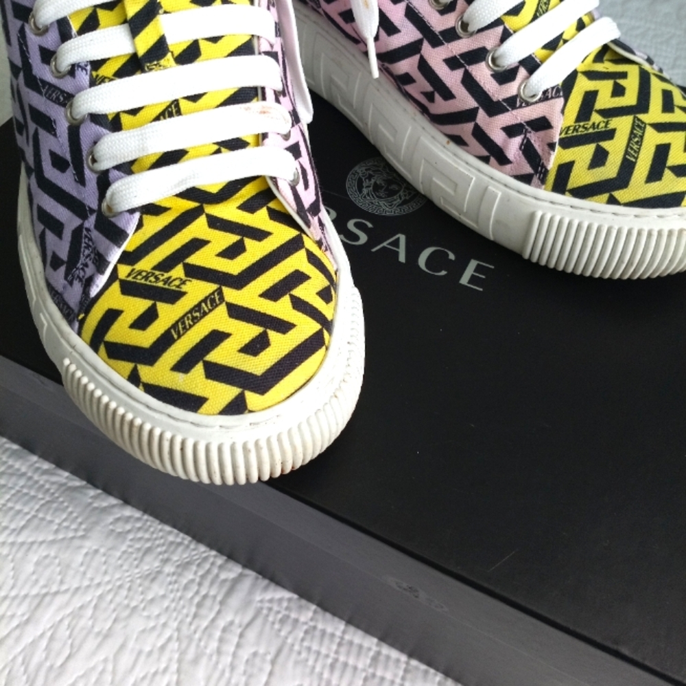 Versace Greca Design Sneakers